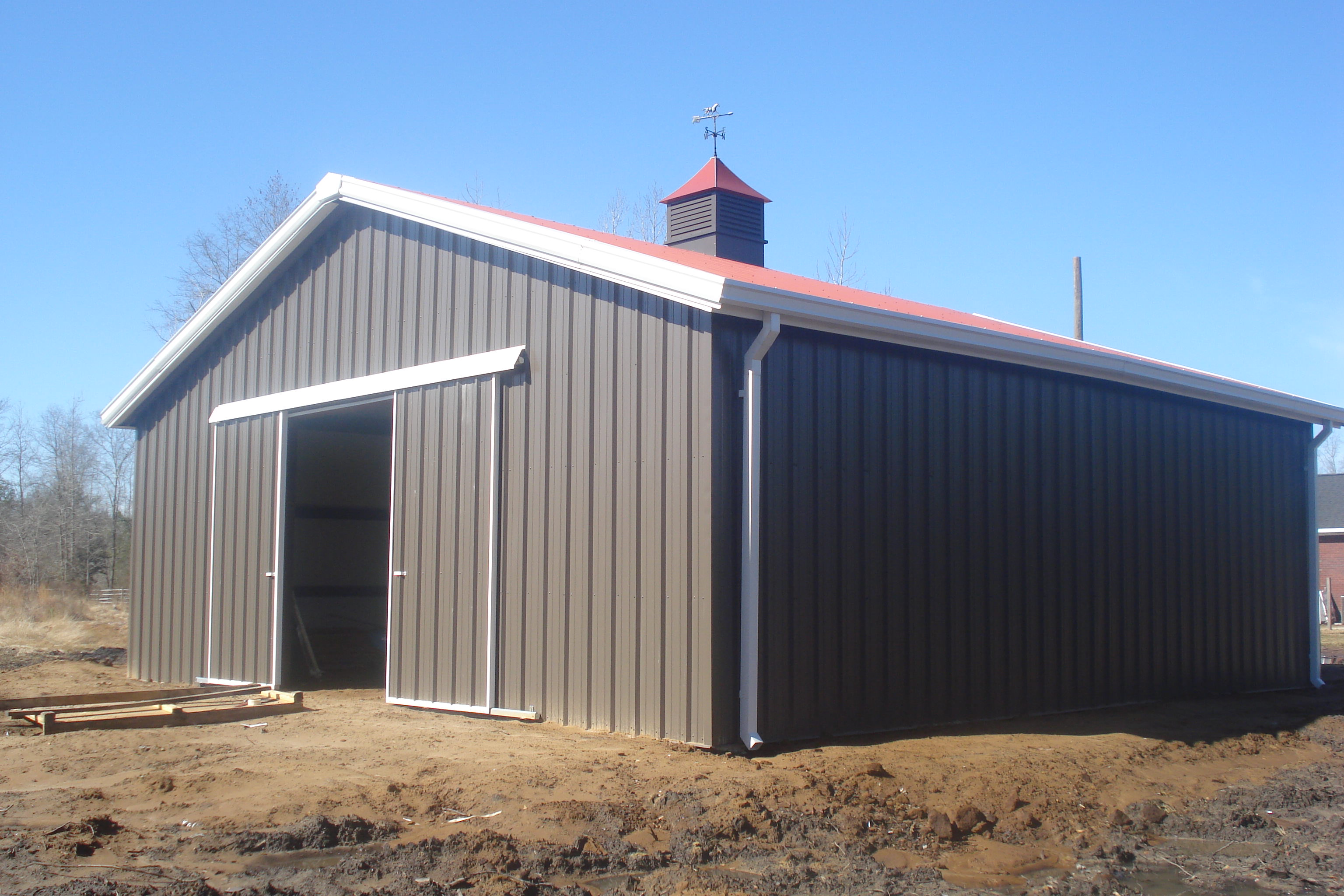 Metal and Steel Agricultural buildings - Champion Buildings