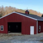 Red-Metal-agricultural-Building-Ohio