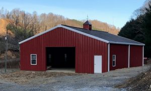 Red-Metal-agricultural-Building-Ohio