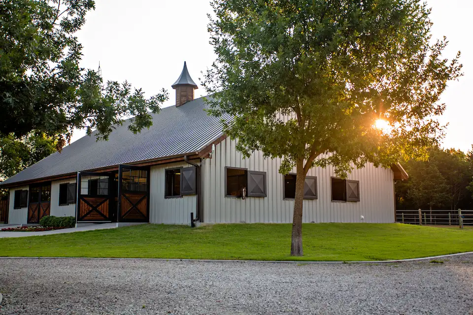 Prefabricated Metal Horse Barns By Champion Buildings