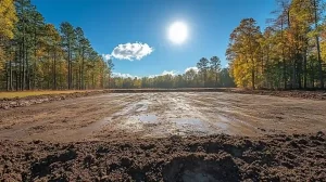 grading for turn key metal buildings